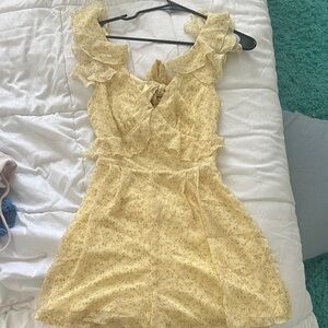 Miami Soft Yellow Dress